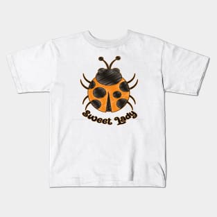 Sweet Lady - Cute Ladybug Kids T-Shirt